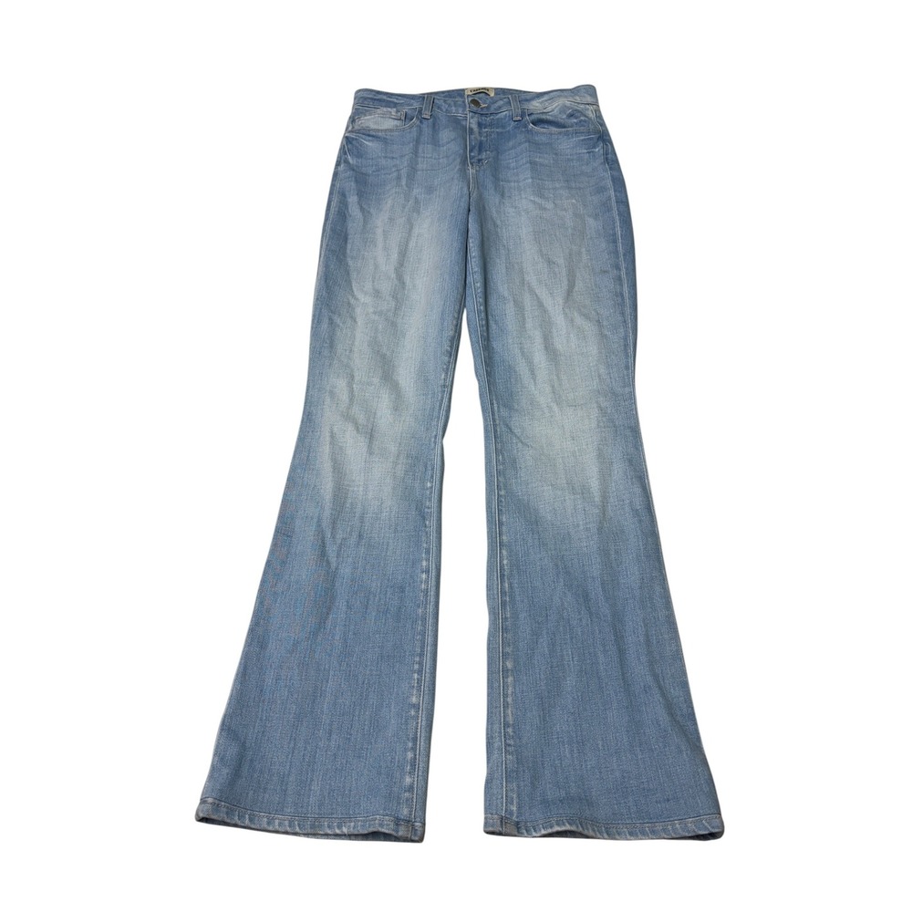 L'AGENCE Selma High Rise Flare Jeans Bayview Light Wash Womens 29X31 Made USA